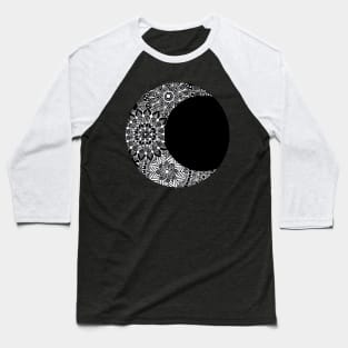 Moon Mandala Baseball T-Shirt